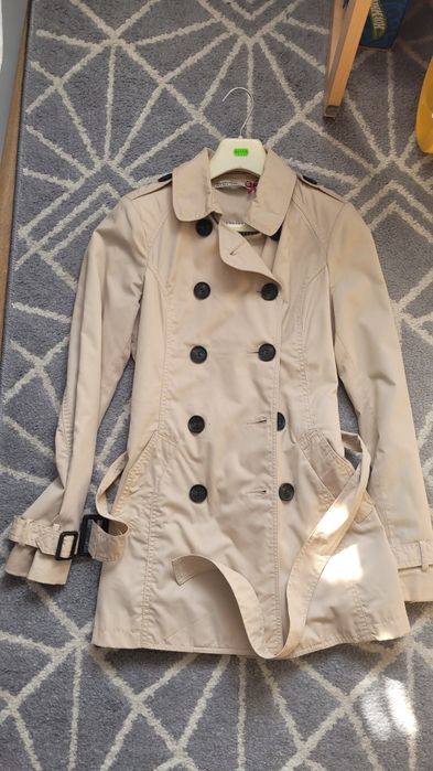 Trencz płaszcz Stradivarius S