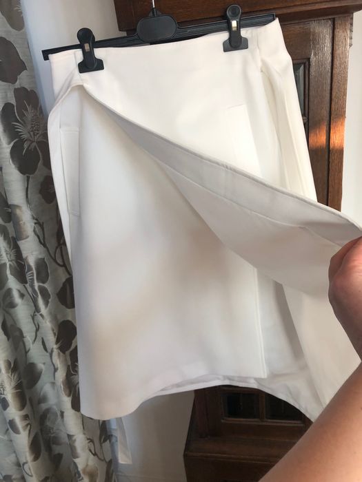 Spódnica nowa biała kopertowa elegancka piękna