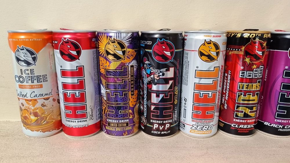 Coleção latas HELL