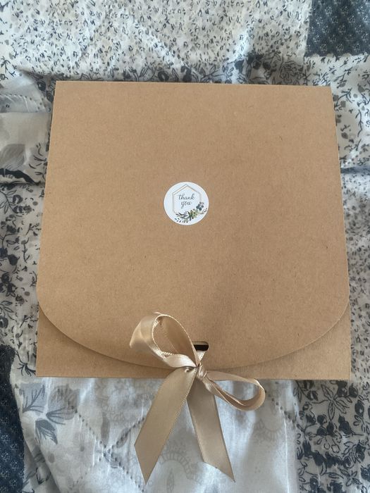 box swiateczny makrama ozdoby choinka