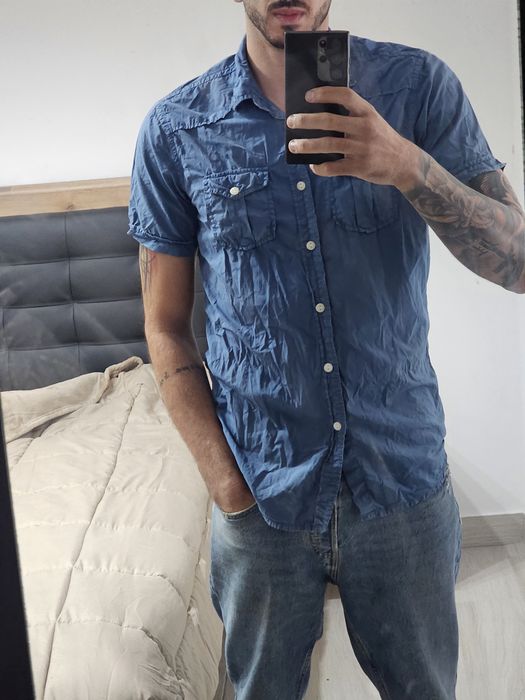 Camisa de manga curta