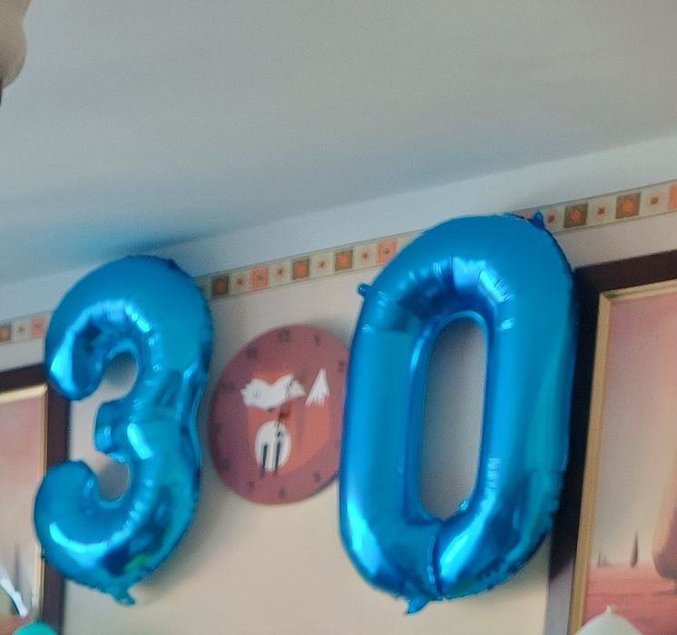 Balony foliowe Happy Birthday 30