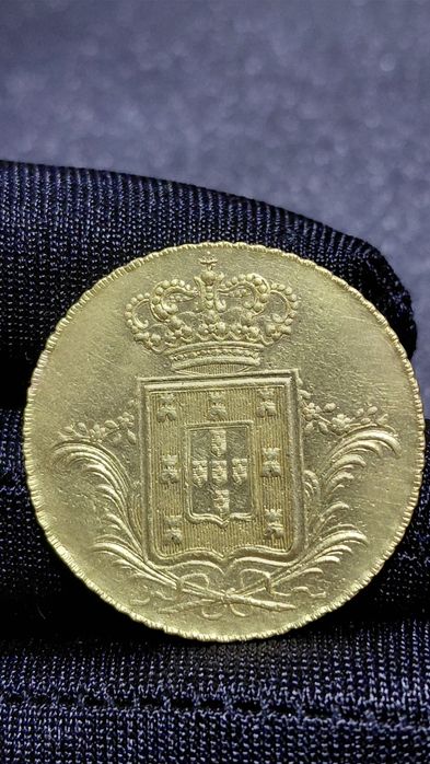 Moeda Ouro Peca D.Miguel I 1830