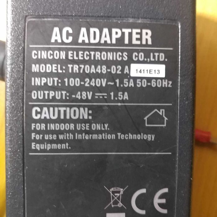 AC Adapter 48V 1.5A