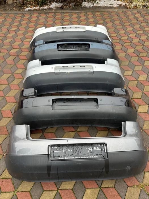 Бампер задній VW Golf 5 Хечбек Чорний Сірий Синій Білий