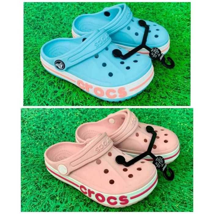 Crocs bayaband kids C8 C9 C10 C11 C12 с13 J1 J2 J3 рожеві,блакитні кро