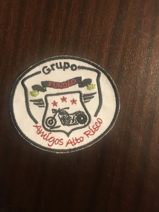 Patche grupo amigos alto risco Fundao