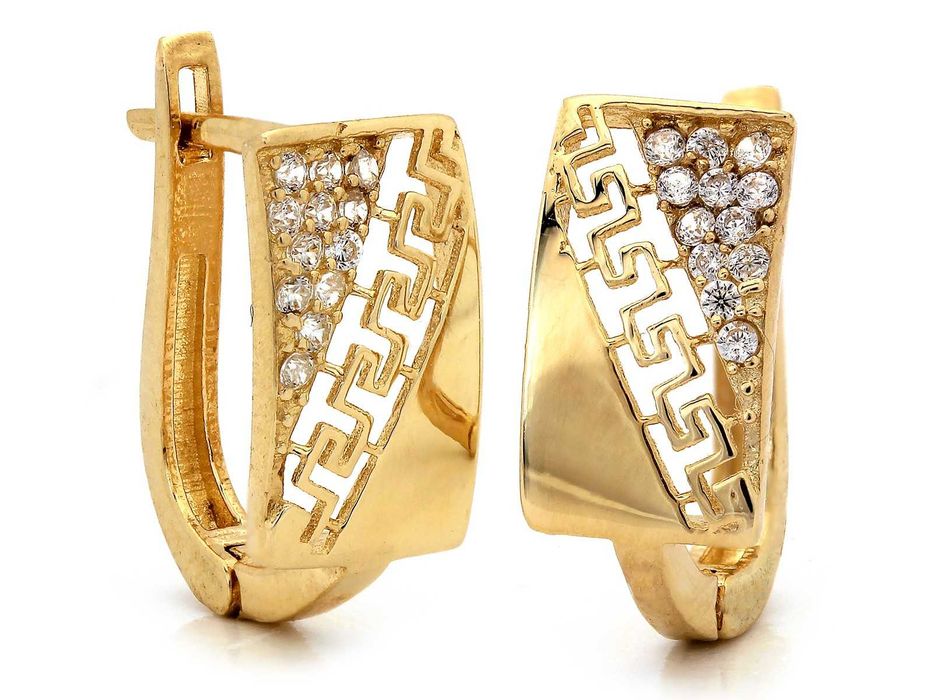 Kolczyki grecki wzór pr585