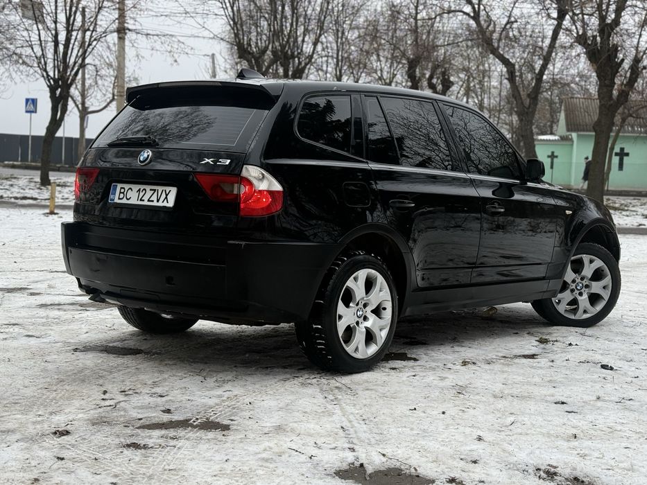 BMW X3 3.0d m57n 160kw Чорний на чорнім, гарний стан, Свіжопригнаний