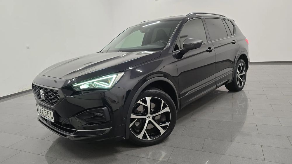 Seat Tarraco FR 7-OSOB FV23% 4X4 WIRTUAL Skóra BILEDY RECARO Kamery Navi alu19