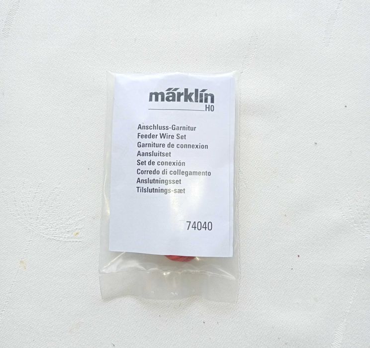 Märklin H0 C, Conjunto de ligação para calha 74040 NOVO (Reservado AO)
