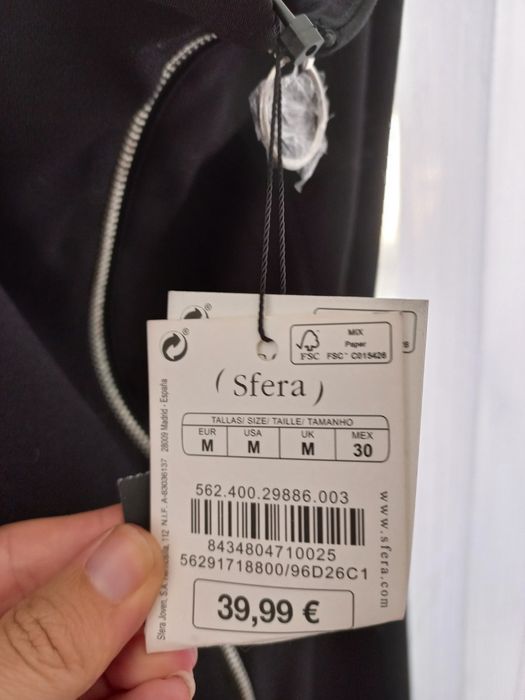 Vestido preto Sfera NOVO