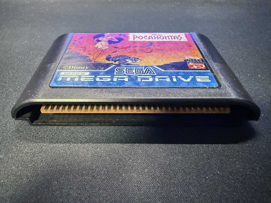 Jogo Disney Pocahontas Sega Mega Drive (PAL) - CIB - RARO!