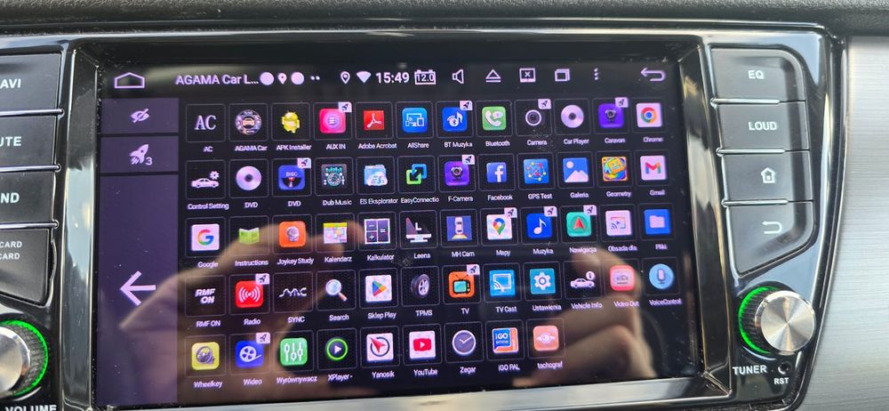 Radio samochodowe Skoda 3  Fabia Navi Wifi usb Android  SD MP3  kamera