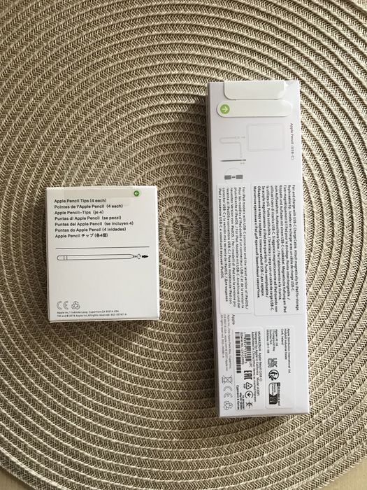 Apple pencil usb c + apple tips