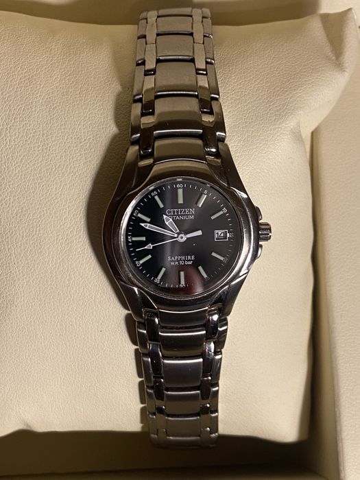 Zegarek Citizen Titanium Sapphire WR 10 bar