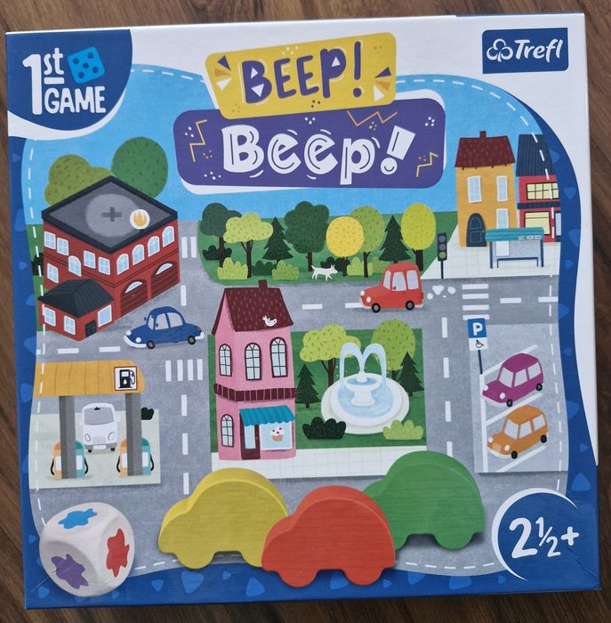 Pierwsza gra. Beep! Beep! Trefl