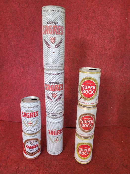 Latas Antigad coca cola Sumol Fanta sagres super etc