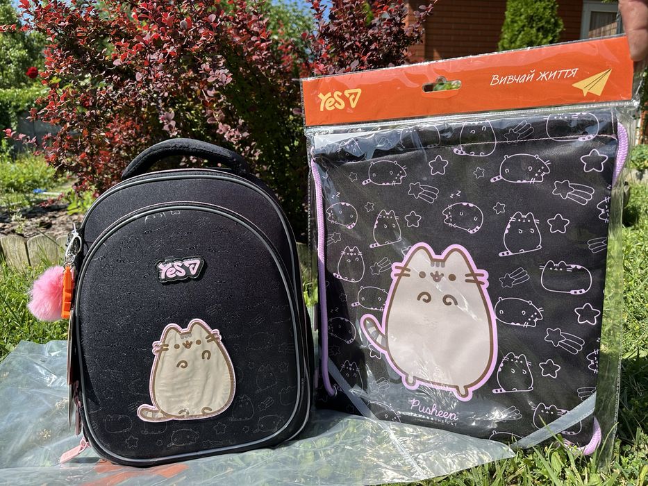 Рюкзак шкільний напівкаркасний Yes Pusheen S-109S