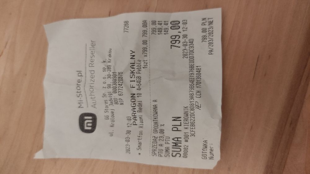 Redmi 10 4+64 GB, NFC