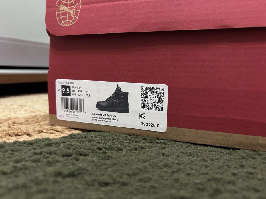 Ботинки чоловічі фірмові «Puma»