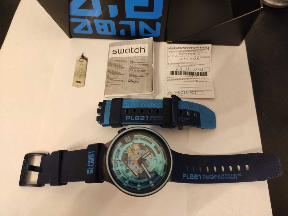 Zegarek Big Bold Swatch PLB21