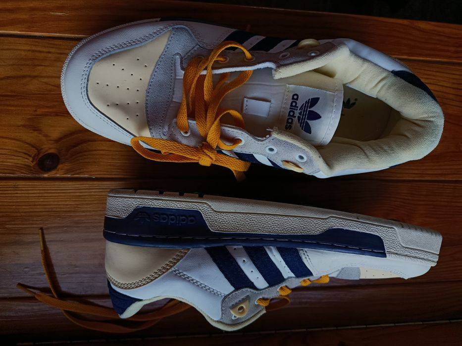 Кросівки Adidas Rivalry Low шкіра кросовки классика стильные