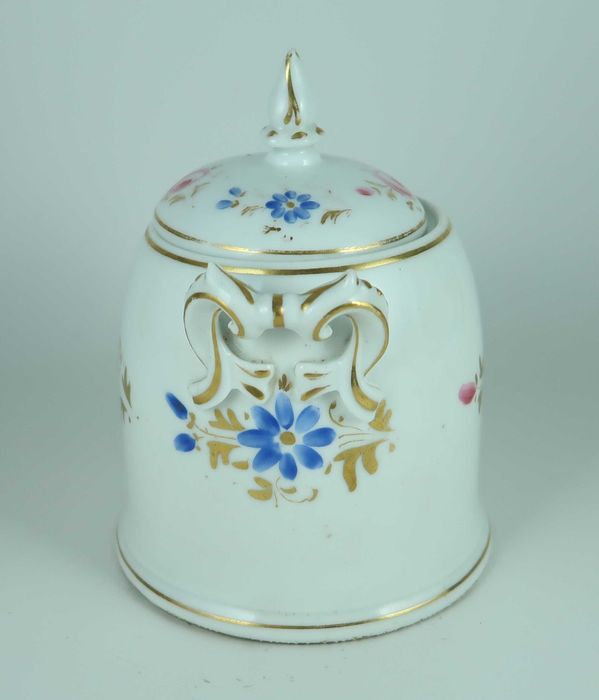 Açucareiro Vista Alegre Séc. XIX - Pintura Manual