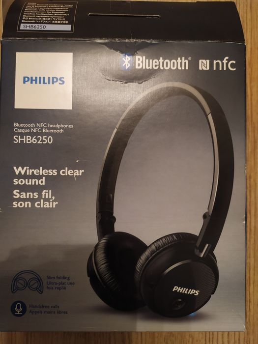 Słuchawki bezprzewodowe Philips SHB6250
