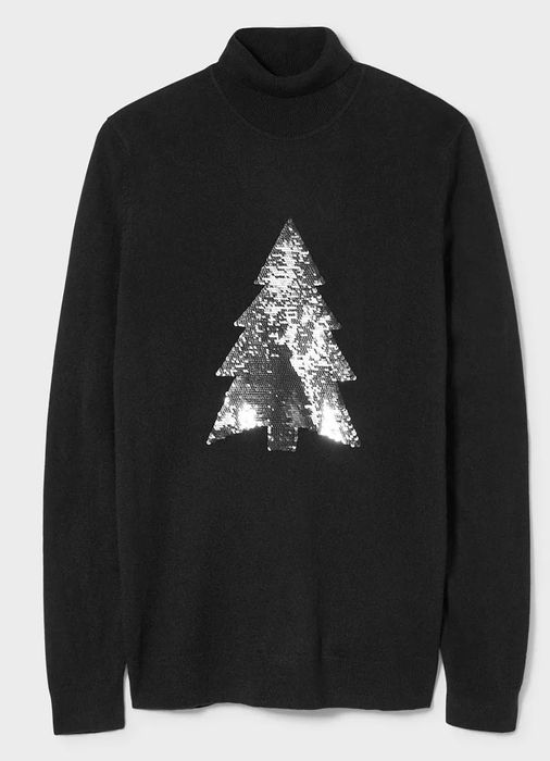 Новий гольф C&A. Розмір Л. Новорічний принт.