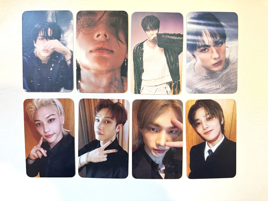 Kpop Stray Kids Photocards Novos