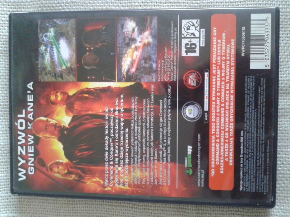 Command & Conquer 3, Gniew Kane'a  PC