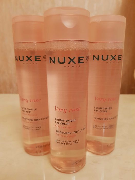 Зволожуючий тонік  NUXE VERY ROSE для обличчя 200ml.