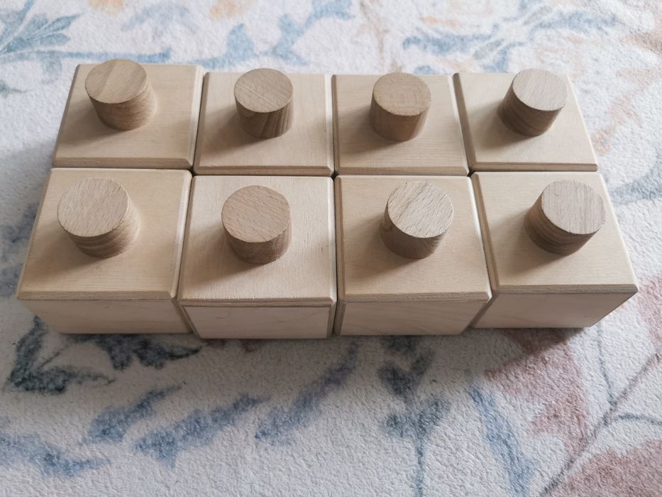 Puszki szmerowe Montessori