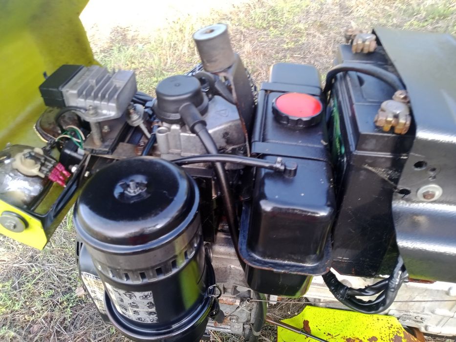 Motoenxada  Arranque eléctrico