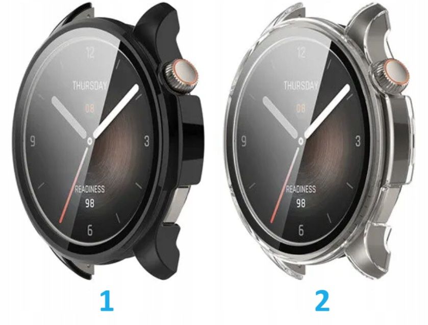Etui z wbudowanym szkłem 2w1 do Amazfit Balance I KOLORY