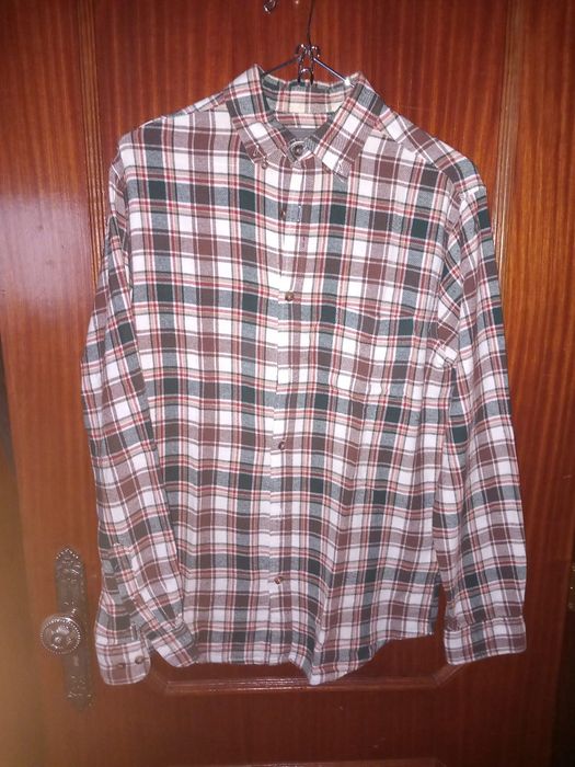 Camisa de flanela como nova