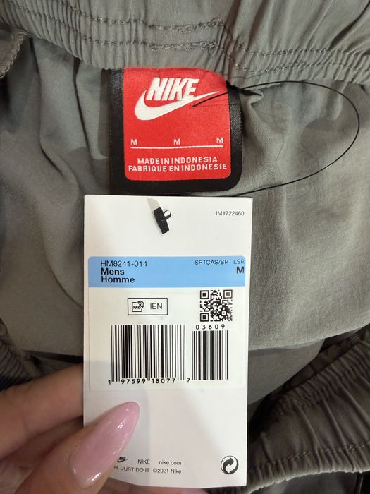 Нові Оригінал Штани чоловічі Nike Tech Woven Grey Розмір: S, M