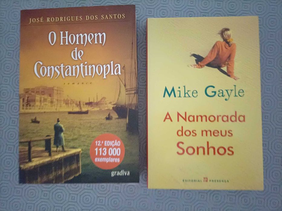 Lote de livros (romances)