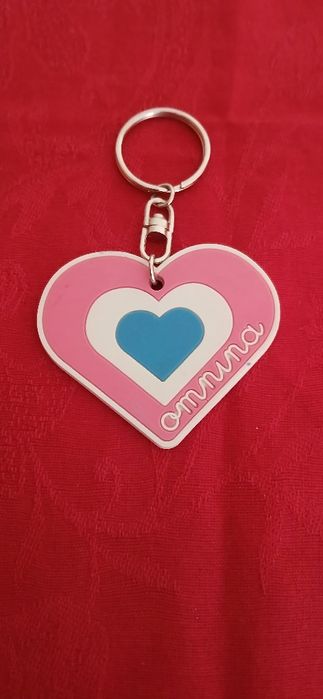 Porta-chaves coração