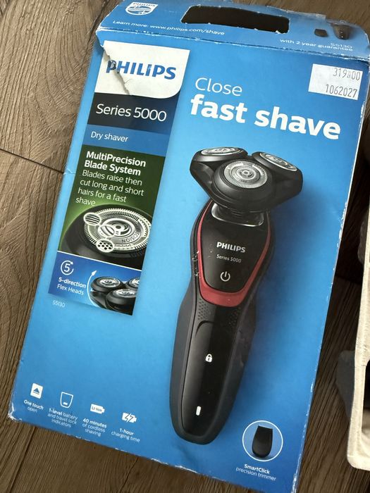 Golarka Philips jak nowa series 5000 dry