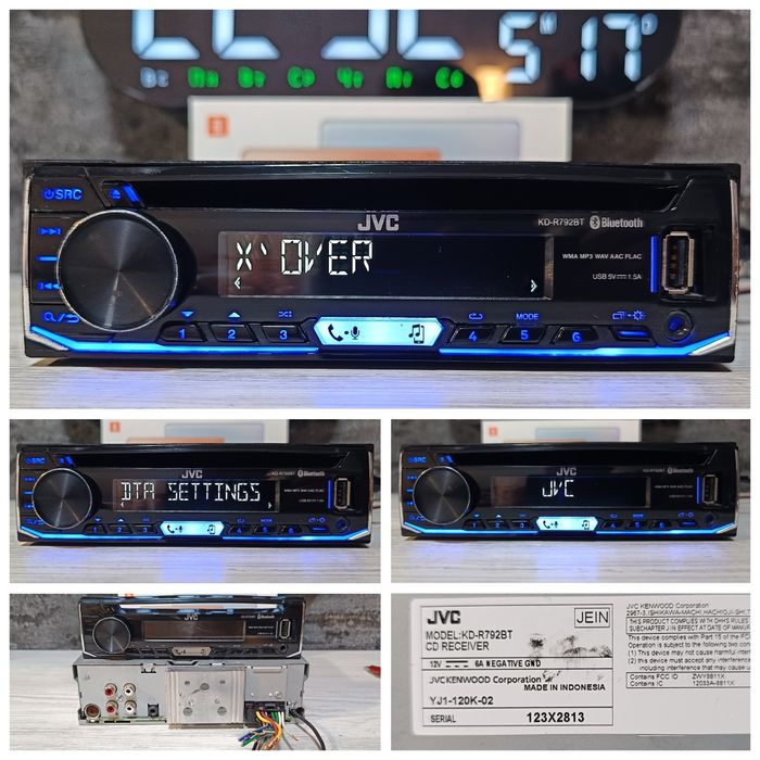 Процесорний JVC kd-bt /Bluetooth