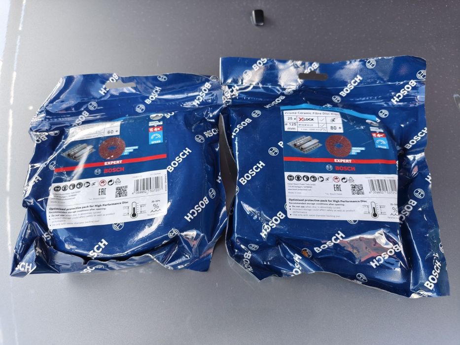 Tarcza fibrowa 125mm X-LOCK R781 PRISMA GR.60/80 BOSCH EXPERT