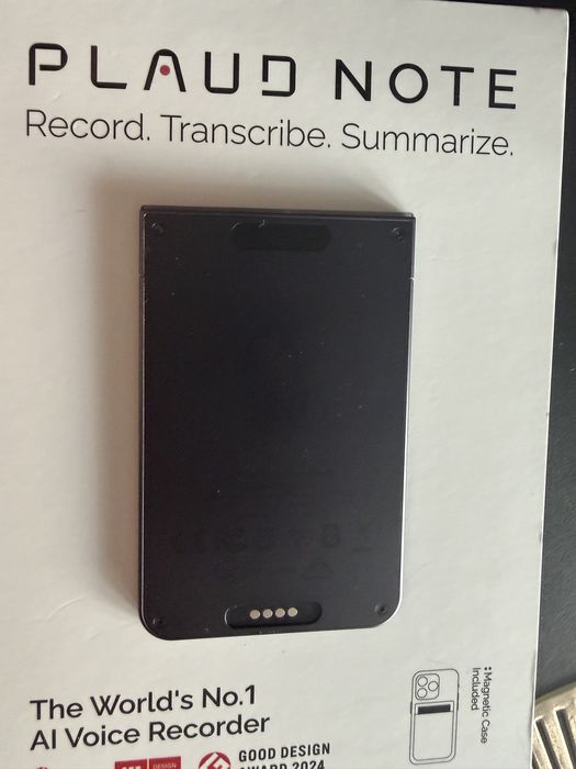 PLAUD Note ChatGPT AI (Black)