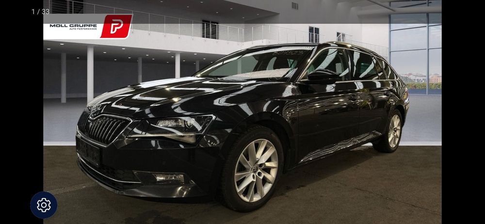 Skoda Superb 2018r Webasto wypos. Style 150 koni  Raty/leasing