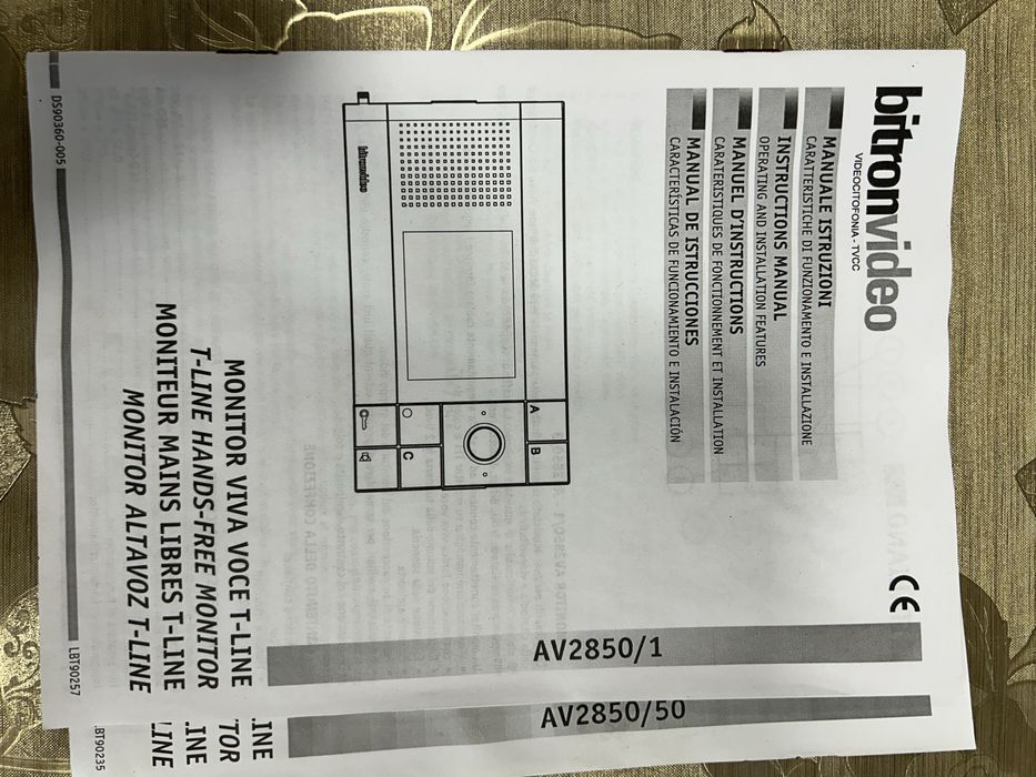 Video porteiro Bitron AV2850