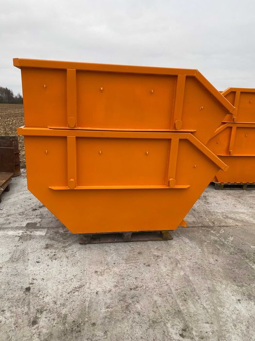Mulda 3 m3, bramowiec, hakowiec, pojemnik na złom, kontener, koleba.