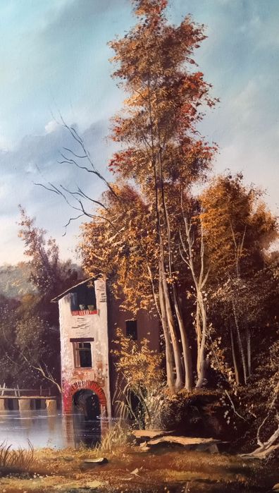 Quadro a Óleo de João Peixoto 1976