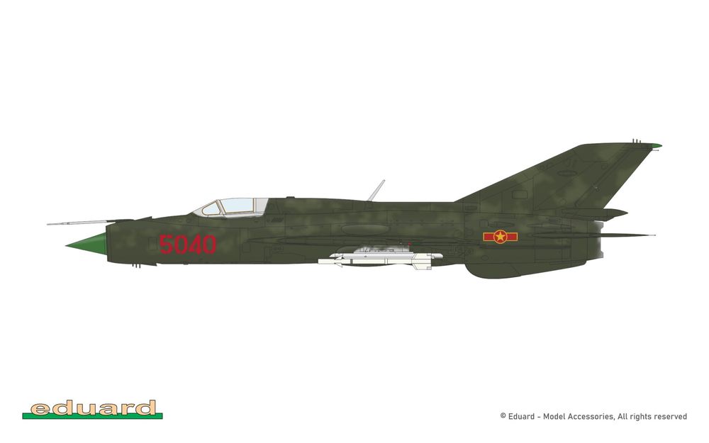 Eduard 84202 model samolot MiG-21PFM  The Weekend Edition