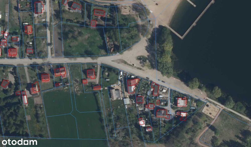 Działka z widokiem na jezioro